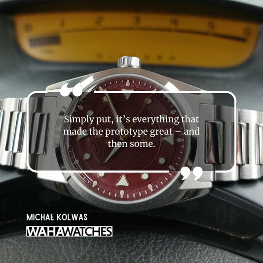 En uppdaterad skriftlig recension av Michał Kolwas - Wahawatches