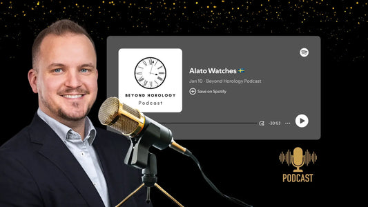Alato på Beyond Horology Podcast – Vår grundare gästar