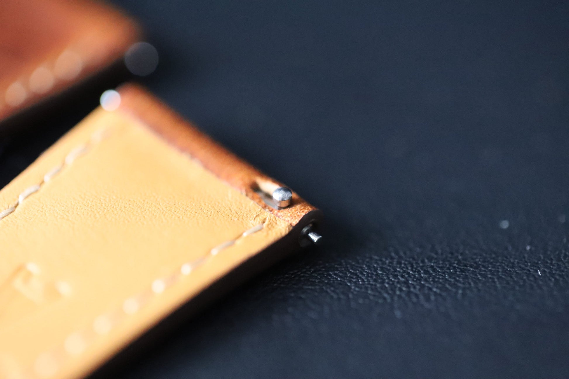 ALATO® Badalassi + Zermatt Klockarmband av Italienskt Top-Grain Kalvskinn med Quickrelease - Chestnut / 20 mm - Armband