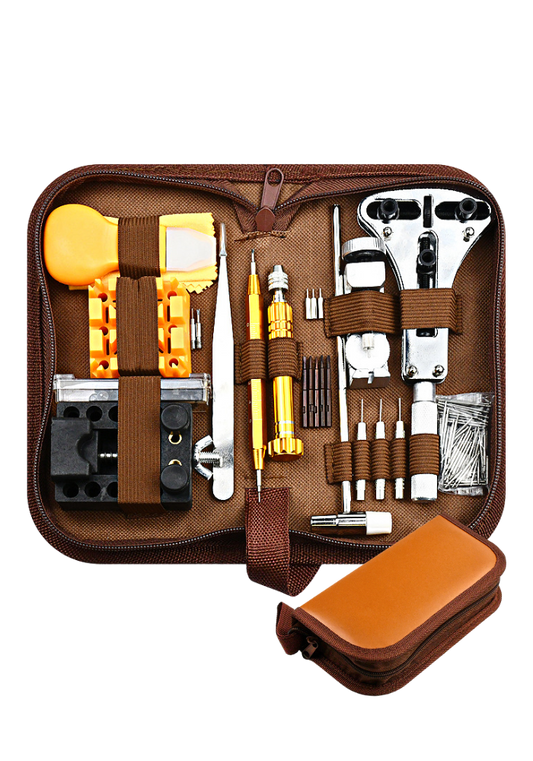 Clock tools Full kit in Leather case