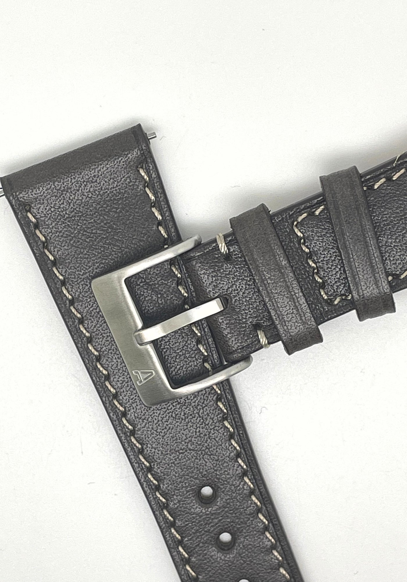 ALATO® Babele + Zermatt Klockarmband av Italienskt Top-Grain Kalvskinn med Quickrelease Mocha - Mocha / 20 mm - Armband