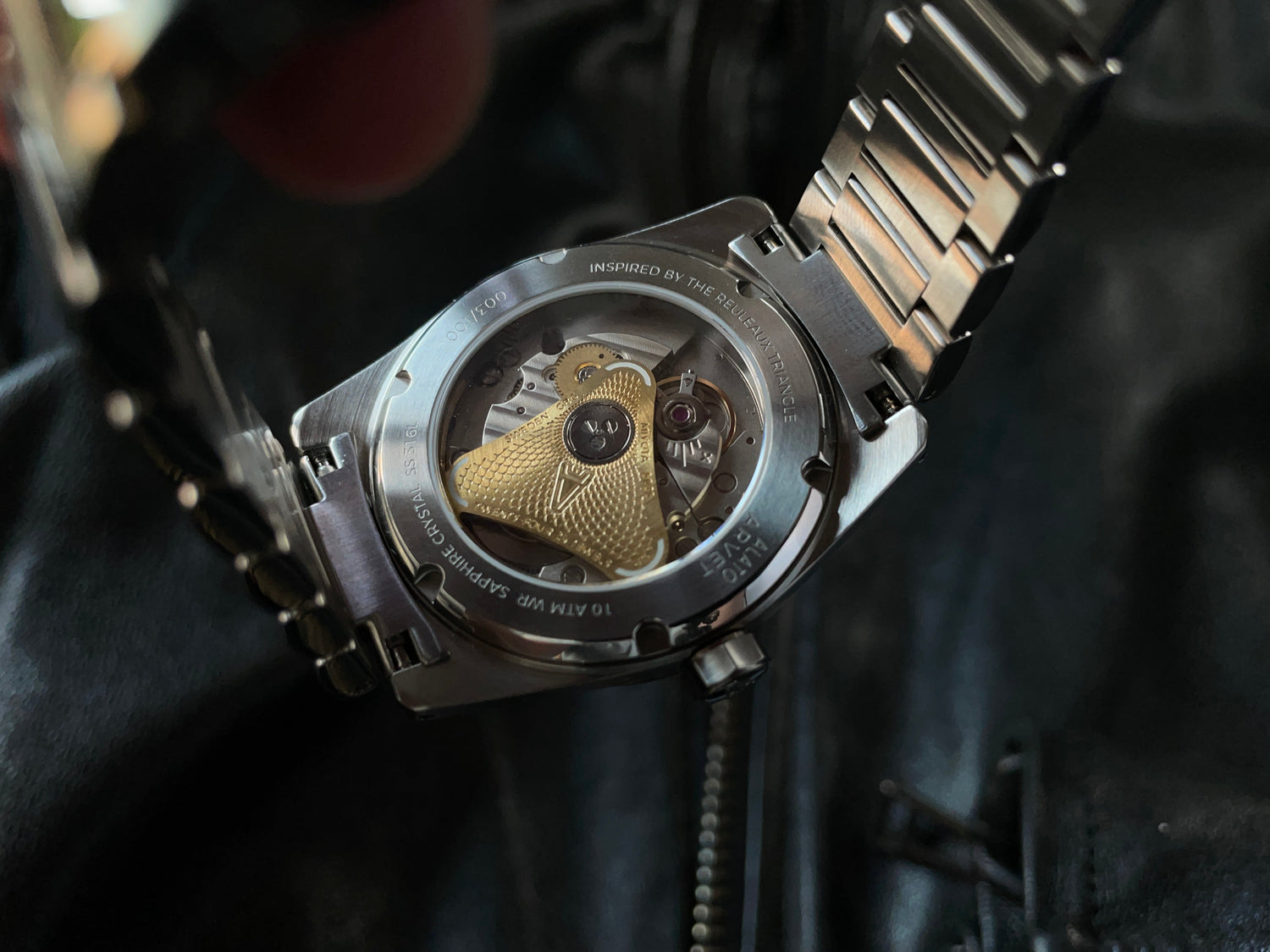 ALATO ARVET Black 38mm Automatic 100M Miyota 9039 Microbrand Swedish Design Swedish Microbrand