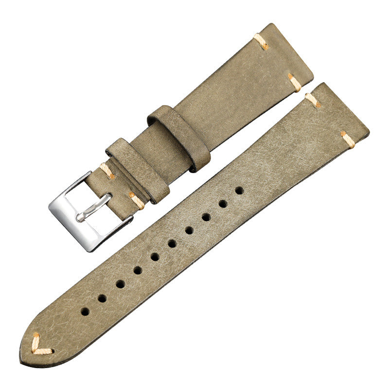 Premium Vintage Leather Watch Strap 