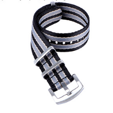 Premium Watch Strap in Handwoven Band Fabric