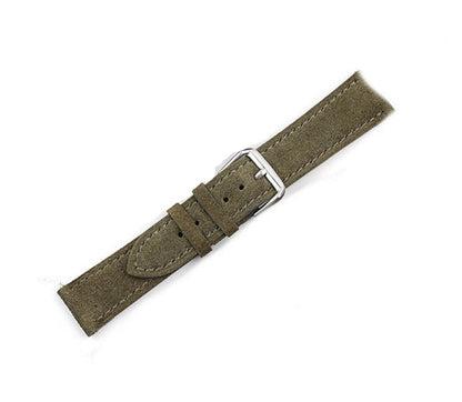 Premium watch strap made of handmade suede with quick release 